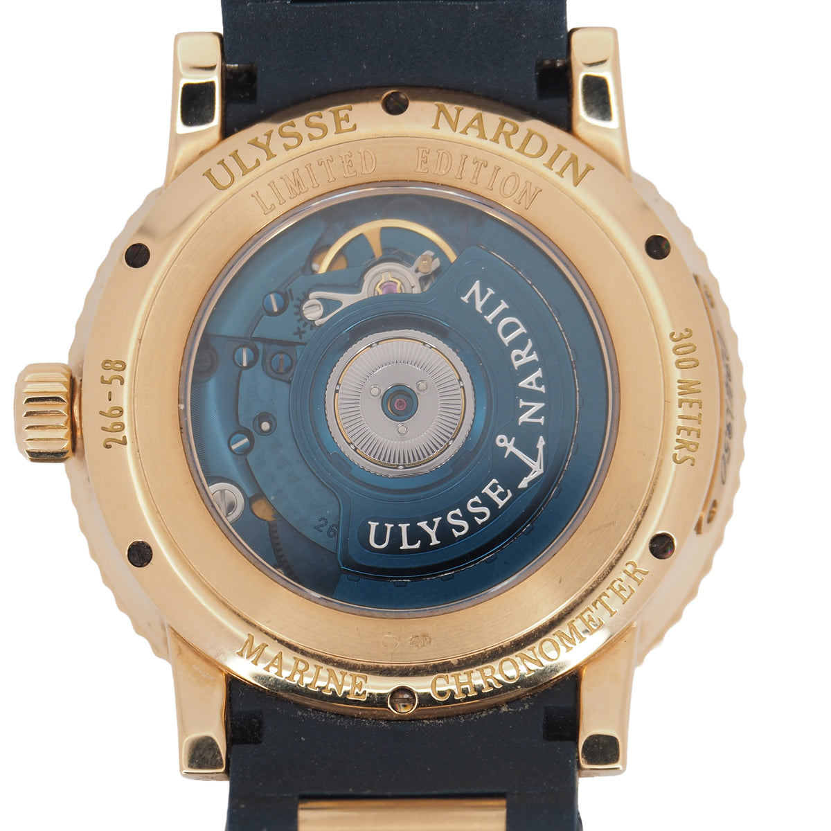 Pre-Owned Ulysse Nardin Pre-Owned Watches - Ulysse Nardin Maxi Diver 266-58-LE-3 | Manfredi Jewels