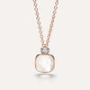 Nudo 18K Rose Gold Mother of Pearl Diamond Necklace