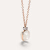 Nudo 18K Rose Gold Mother of Pearl Diamond Necklace