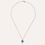 Nudo 18K Rose Gold London Blue Topaz Diamond Necklace