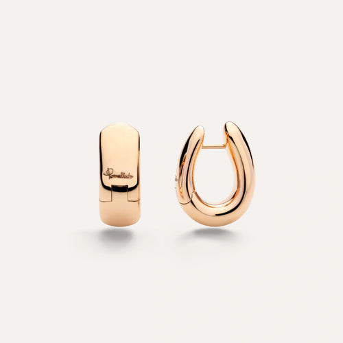 Iconica 18K Rose Gold Bold Hoop Earrings