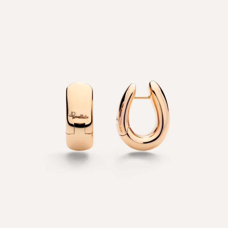 Iconica 18K Rose Gold Bold Hoop Earrings