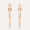 Iconica 18K Rose Gold Pendant Earrings