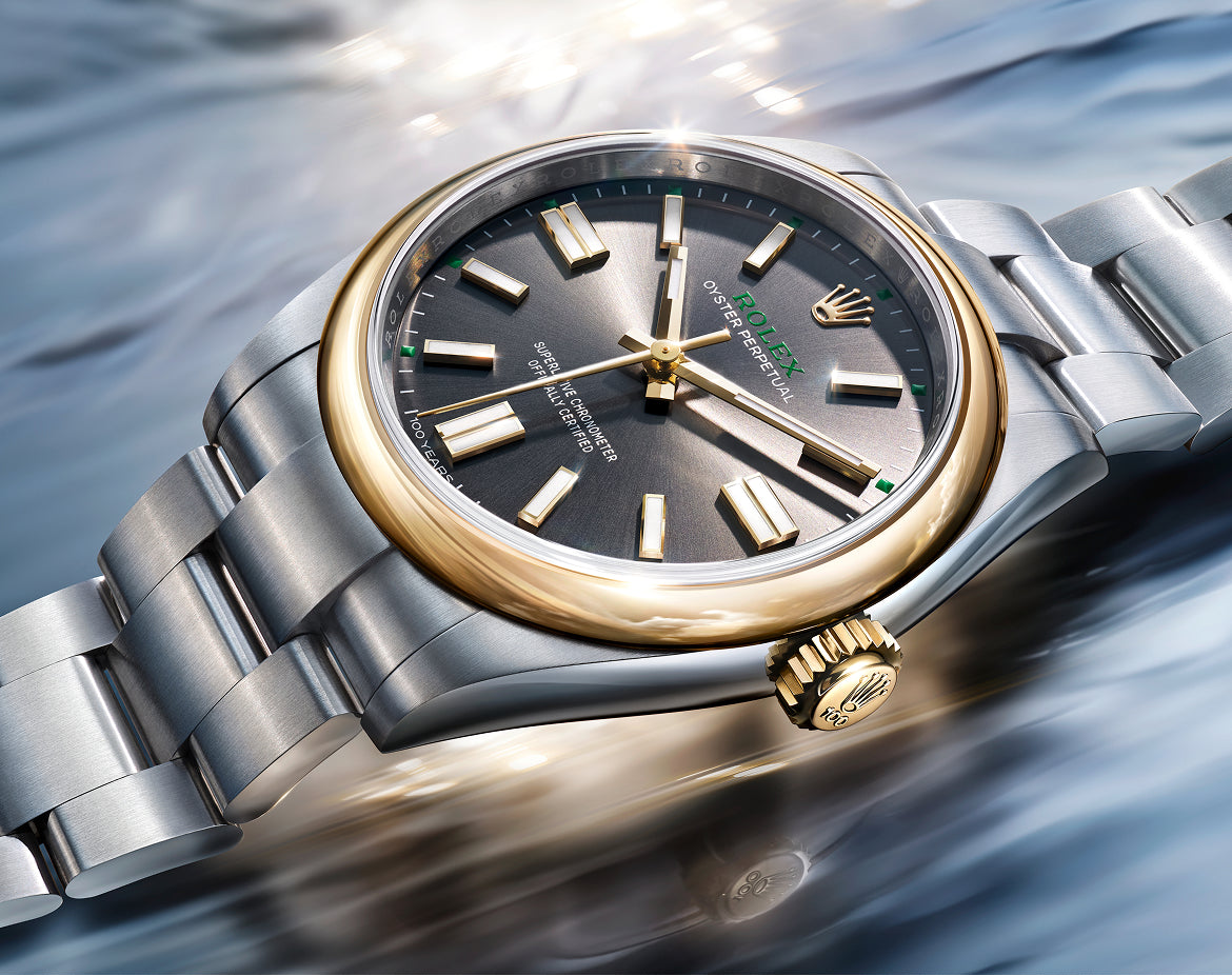 Slate dial 
A celebration of 100 years of the Oyster