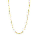 Chain 18K Yellow Gold Medium Link Necklace