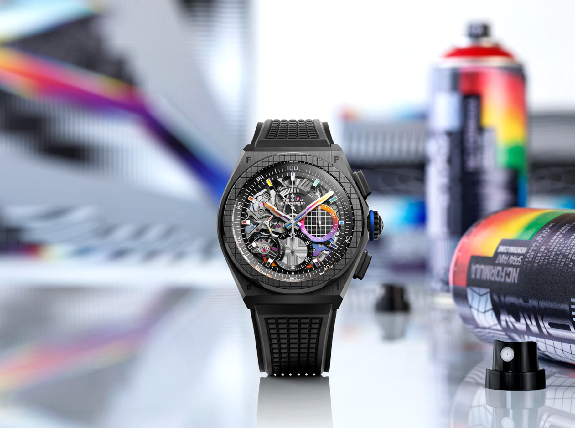 ZENITH AND FELIPE PANTONE COLLABORATE TO CREATE THE MANUFACTURE’S FIRST WATCH DESIGNED WITH A CONTEMPORARY ARTIST