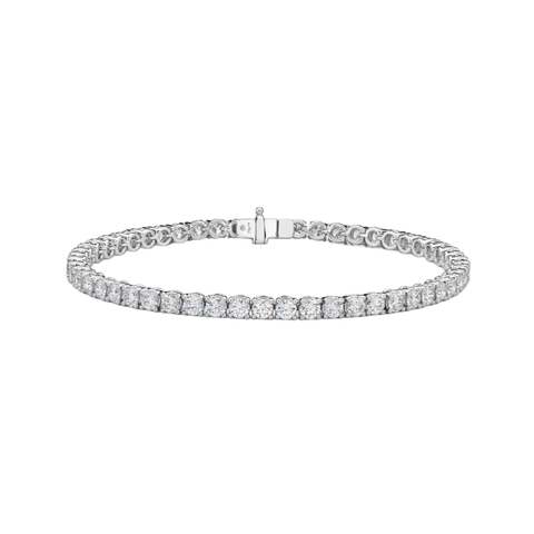 Diamond Tennis Bracelet in 18K White Gold