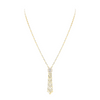 D-Vibes Tassel 18K Yellow Gold Diamond Necklace