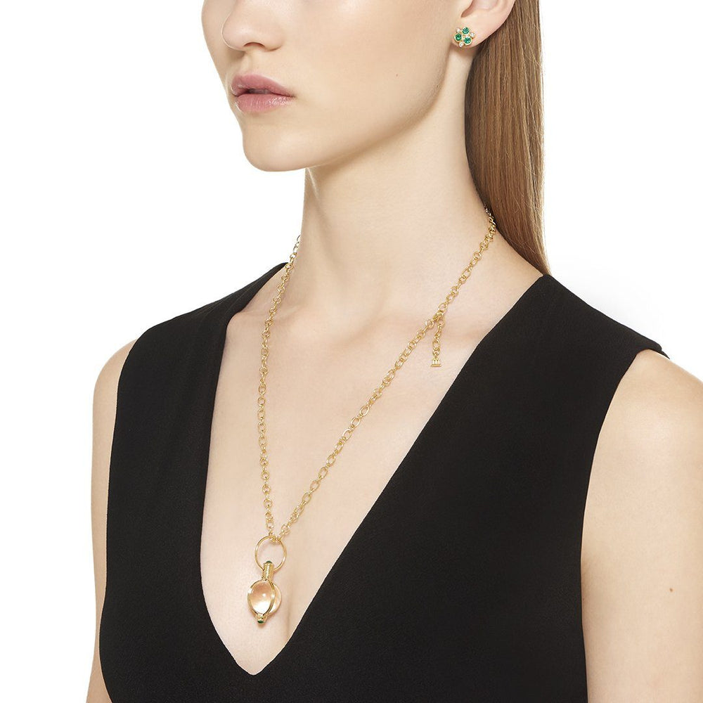Temple St Clair Jewelry - Ribbon 18K Yellow Gold Chain Necklace | Manfredi Jewels