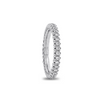 Xband Expandable 18K White Gold Diamond Large Ring