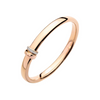 Iconica 18K Rose Gold Diamond Bangle Bracelet