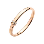 Iconica 18K Rose Gold Diamond Bangle Bracelet