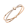 Together 18K Rose Gold Diamond Bangle Bracelet