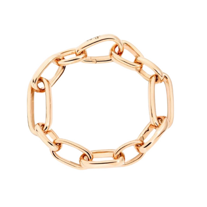 Pomellato Jewelry - Iconica 18K Rose Gold Chain Medium Bracelet | Manfredi Jewels