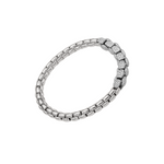 Eka 18K White Gold Diamond Pavé Chain Flex’it Bracelet