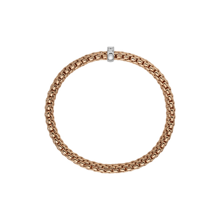 Fope Jewelry - Vendome 18K Rose & White Gold Diamond Bracelet | Manfredi Jewels