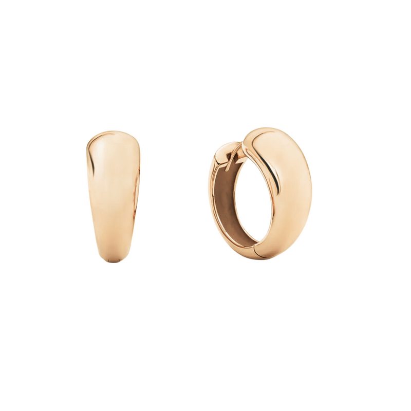 Mattioli Jewelry - 18K Yellow Gold Hiroko Hoop Earrings | Manfredi Jewels