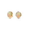 Mogul 18K Yellow Gold Flower Bud Opal & Diamond Earrings