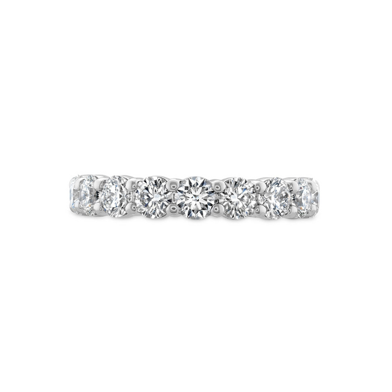 Hearts On Fire Eternity Bands - Signature Platinum Diamond Eternity Band Ring | Manfredi Jewels