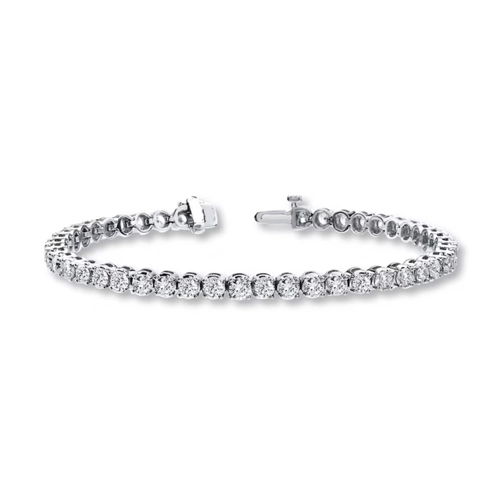 Manfredi Jewels Bracelet - 18K White Gold & Diamond Tennis Bracelet | Manfredi Jewels