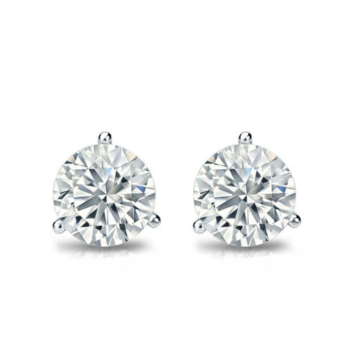 A.A. Rachminov Jewelry - 2.01ct Diamond Stud Earrings | Manfredi Jewels
