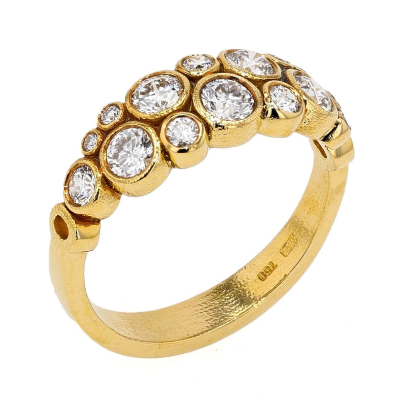 Alex Sepkus Jewelry - 18K Yellow Gold Diamond Ring | Manfredi Jewels