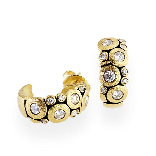 Alex Sepkus Jewelry - Candy 18K Yellow Gold Diamond Earrings | Manfredi Jewels