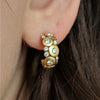 Alex Sepkus Jewelry - Candy 18K Yellow Gold Diamond Earrings | Manfredi Jewels