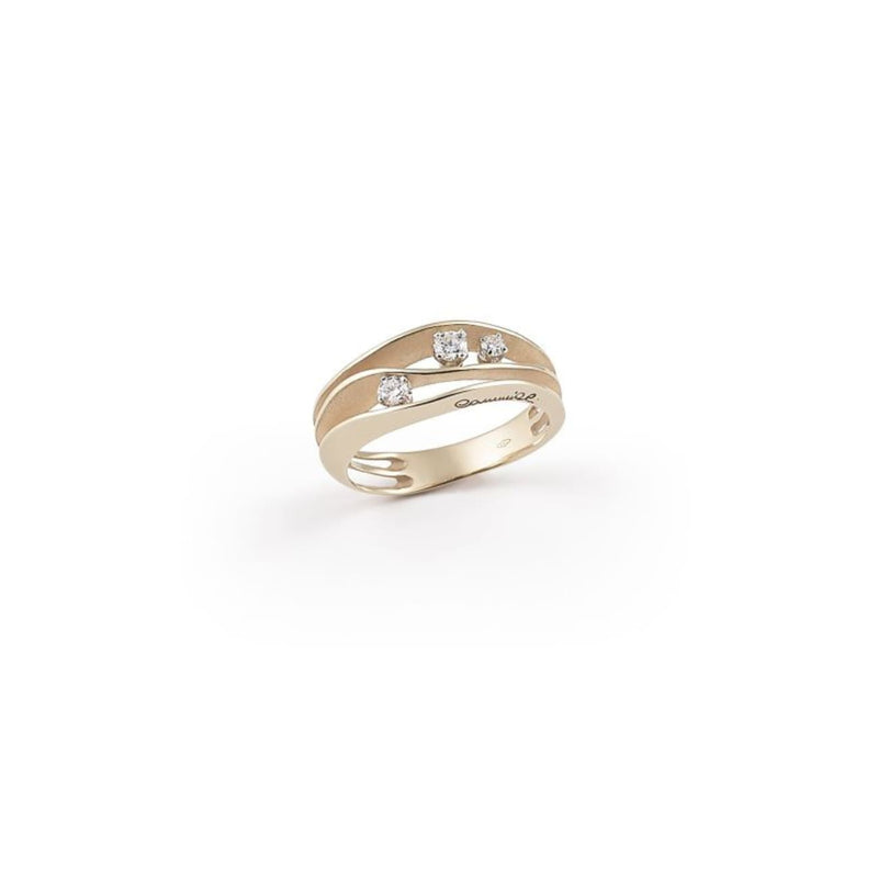 Cammilli Firenze Jewelry - Dune 18K Natural Beige Diamond Ring | Manfredi Jewels