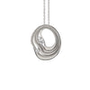 Anna Maria Cammilli Jewelry - Dune 18K White Ice Gold Diamond Precious Pendant Necklace | Manfredi Jewels