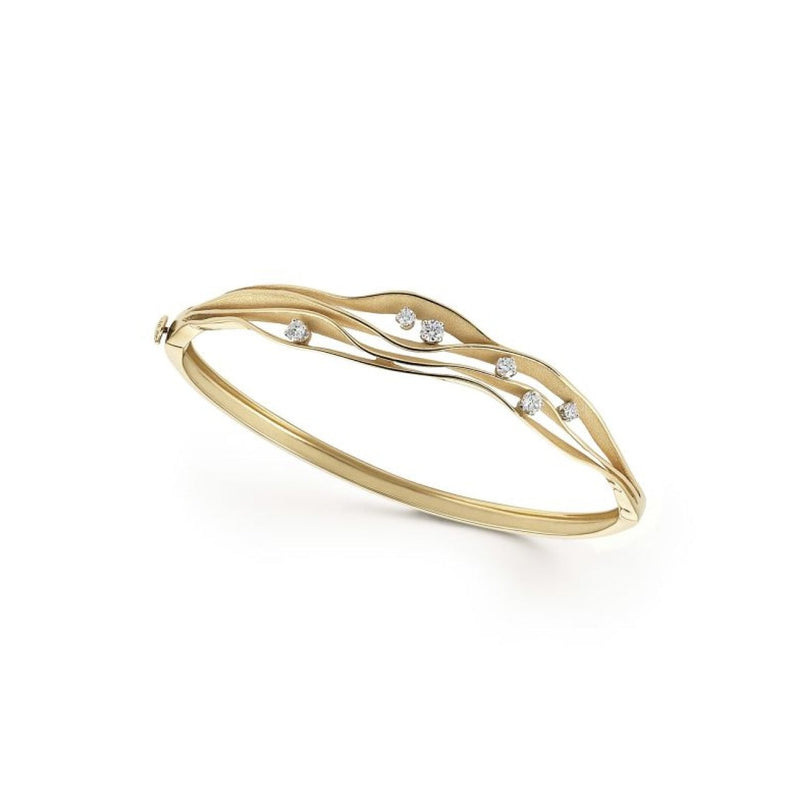Cammilli Firenze Jewelry - Dune 18K Yellow Gold Diamond Bracelet | Manfredi Jewels