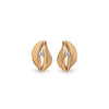 Anna Maria Cammilli Jewelry - Vellaa Star 18K Orange Apricot Gold Diamond Earrings | Manfredi Jewels