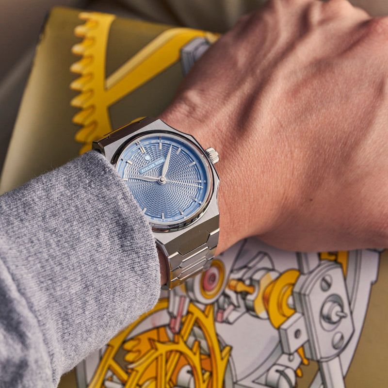 Atelier Wen New Watches - PERCEPTION - MISTY BLUE PIAO | Manfredi Jewels