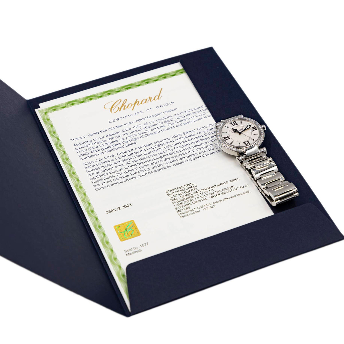 Pre-Owned Chopard Pre-Owned Watches - Imperiale 388532-3003 | Manfredi Jewels