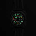 Bell & Ross Watches - BR-03 CHRONO RAFALE SOLO DISPLAY | Manfredi Jewels