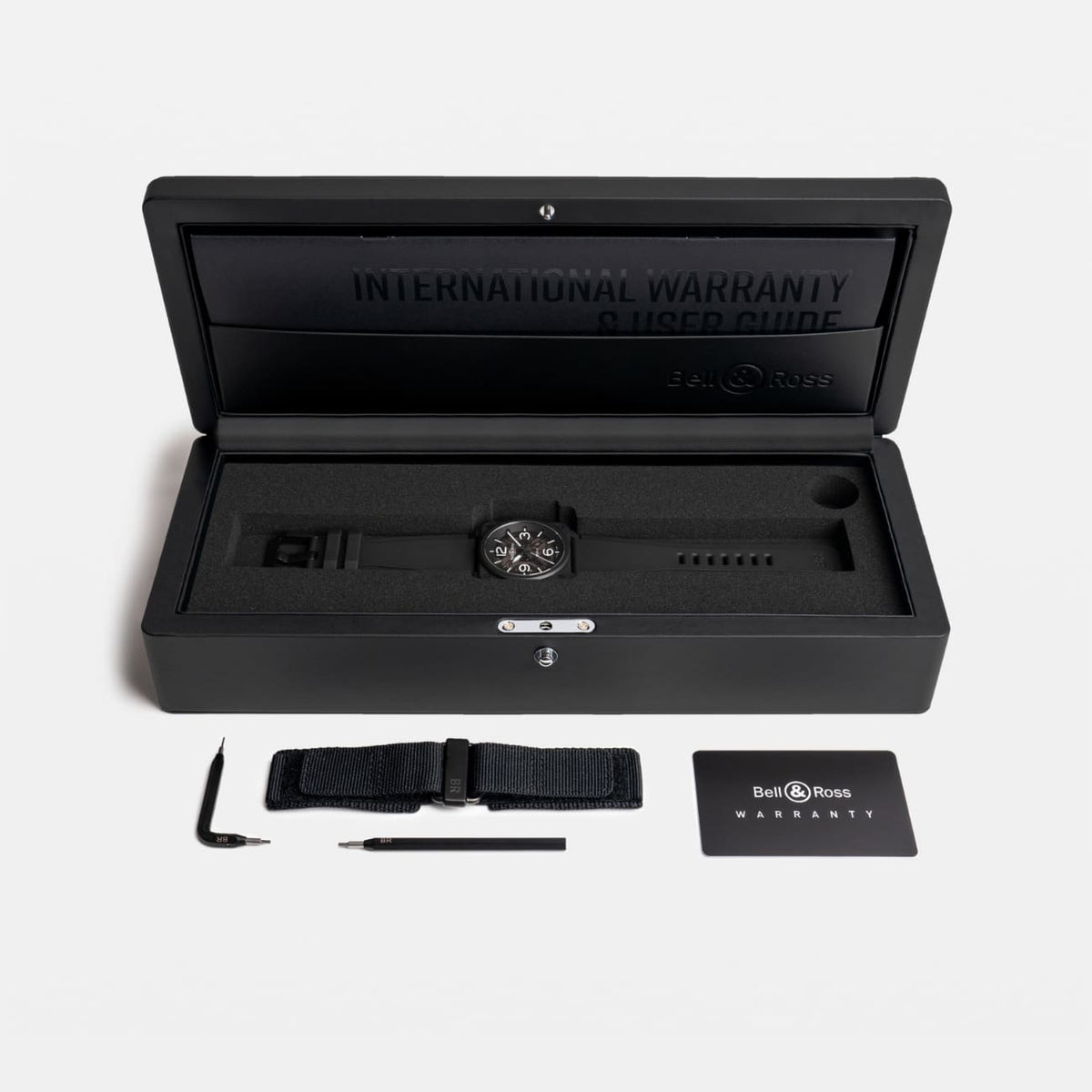Bell & Ross Watches - BR-03 SKELETON BLACK CERAMIC | Manfredi Jewels