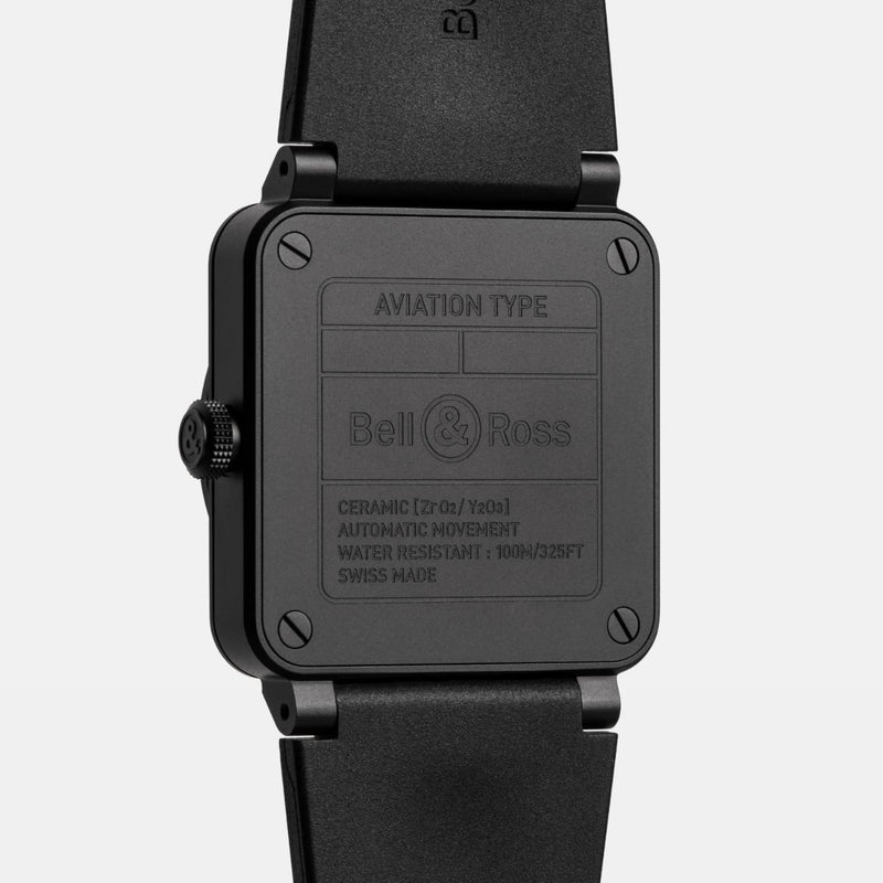 Bell & Ross Watches - BR-03 SKELETON BLACK CERAMIC | Manfredi Jewels