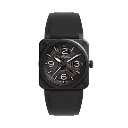Bell & Ross Watches - BR-03 SKELETON BLACK CERAMIC | Manfredi Jewels