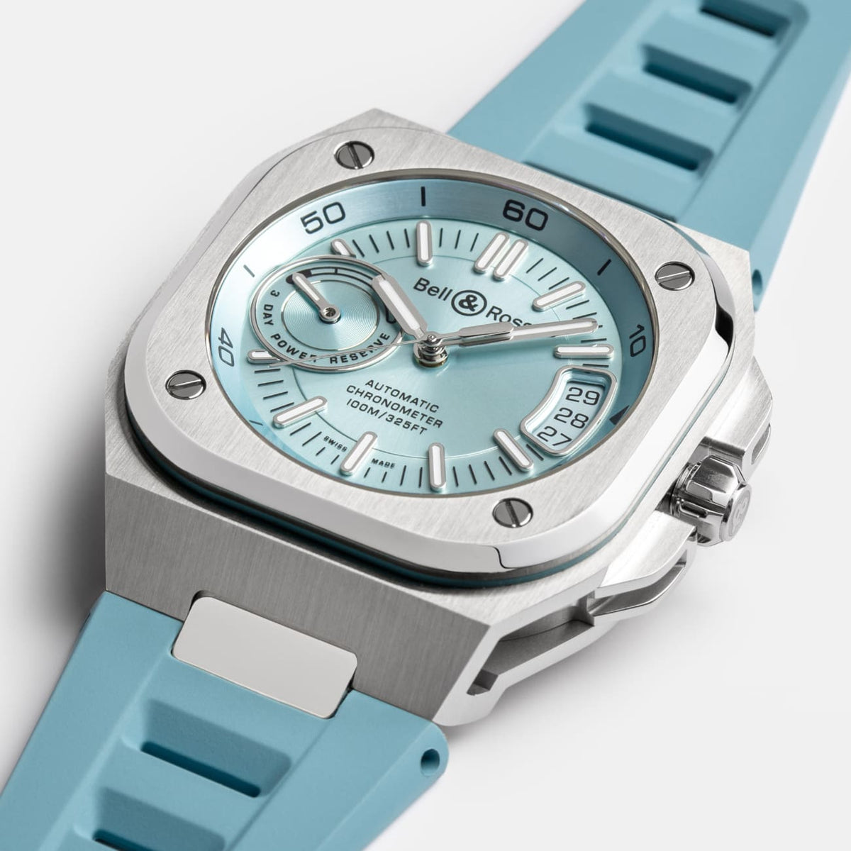 Bell & Ross Watches - BR-X5 ICE BLUE STEEL | Manfredi Jewels