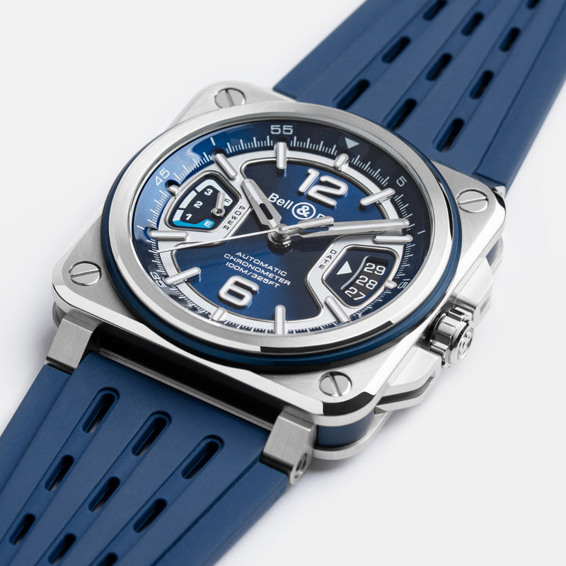 Bell & Ross New Watches - BR-XS BLUE STEEL | Manfredi Jewels