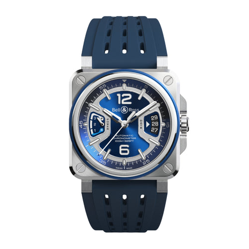 Bell & Ross New Watches - BR-XS BLUE STEEL | Manfredi Jewels