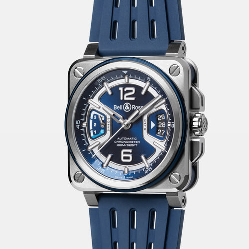 Bell & Ross New Watches - BR-XS BLUE STEEL | Manfredi Jewels