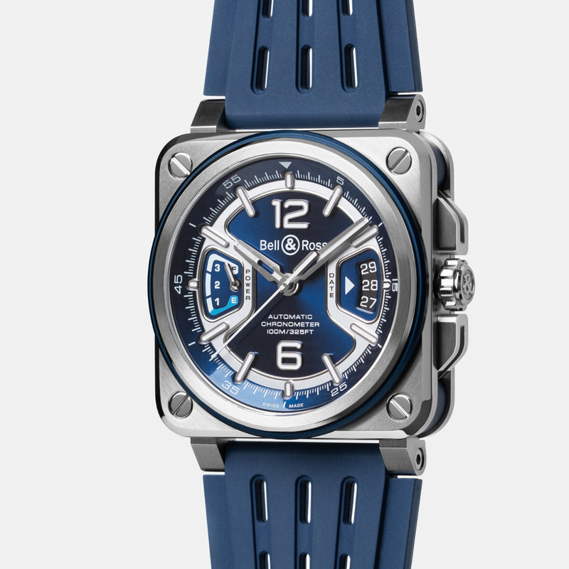 Bell & Ross New Watches - BR-XS BLUE STEEL | Manfredi Jewels