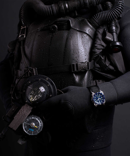 Bell & Ross Watches - INSTRUMENTS BR 03 DIVER BLUE | Manfredi Jewels