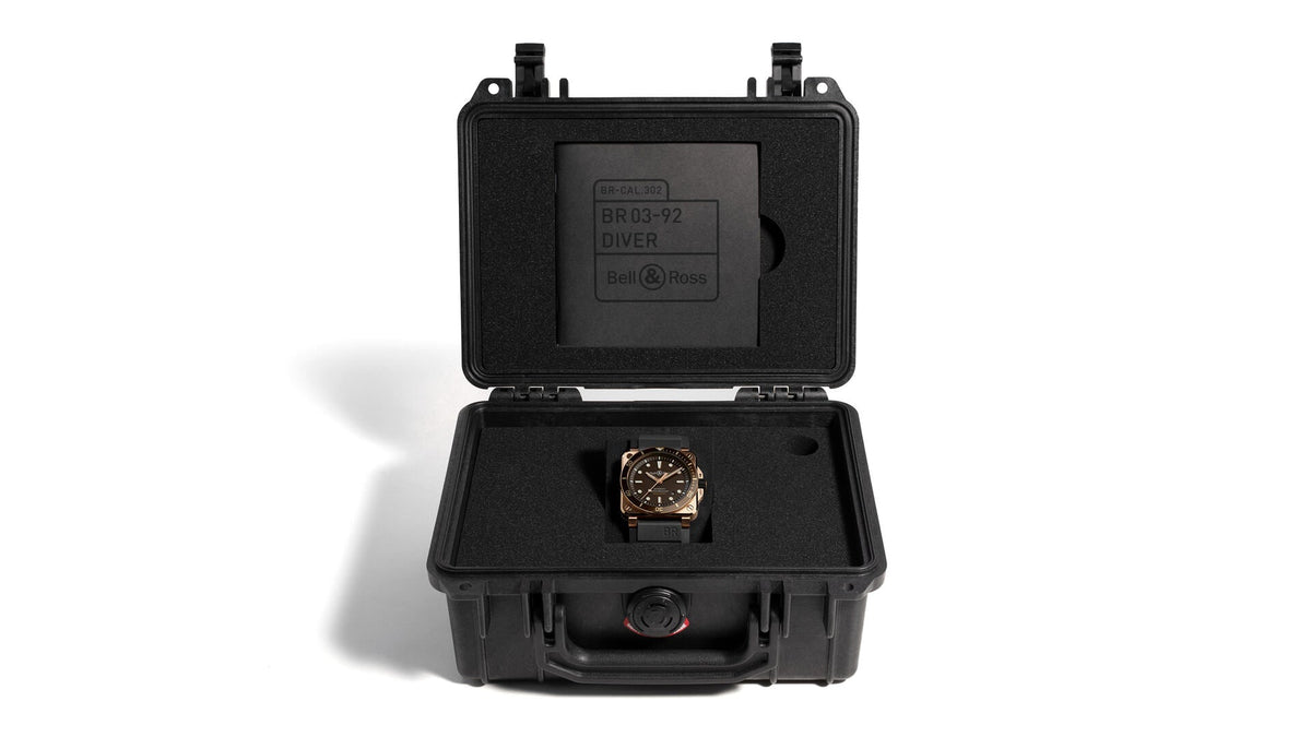 Bell & Ross New Watches - INSTRUMENTS - BR 03 DIVER BROWN BRONZE | Manfredi Jewels