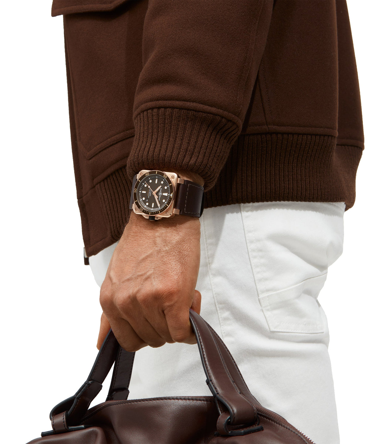 Bell & Ross New Watches - INSTRUMENTS - BR 03 DIVER BROWN BRONZE | Manfredi Jewels