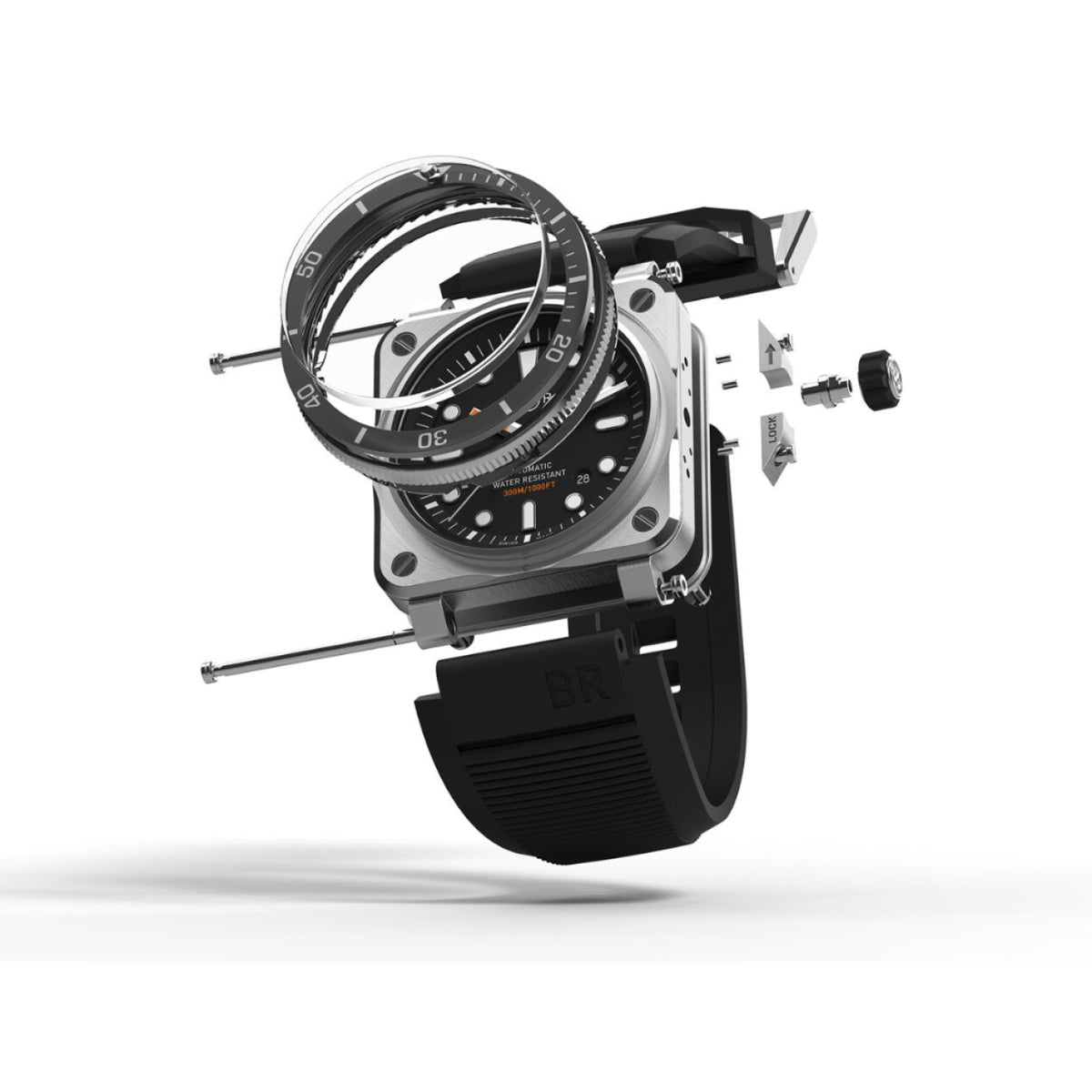 Bell & Ross Watches - INSTRUMENTS - BR 03 DIVER | Manfredi Jewels