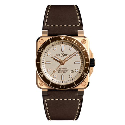 Bell & Ross New Watches - INSTRUMENTS BR 03 DIVER WHITE | Manfredi Jewels