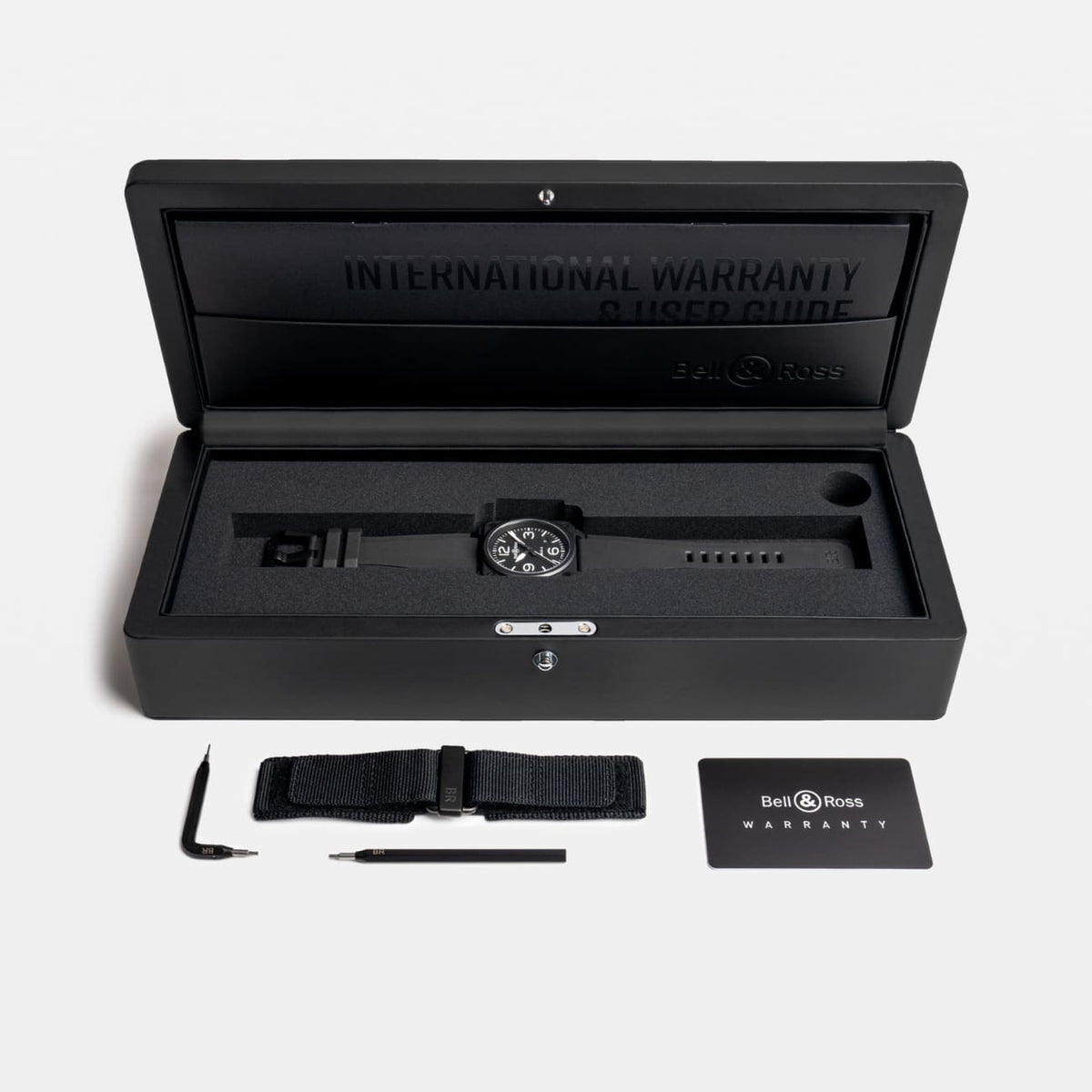 Bell & Ross New Watches - INSTRUMENTS - NEW BR 03 BLACK MATTE | Manfredi Jewels