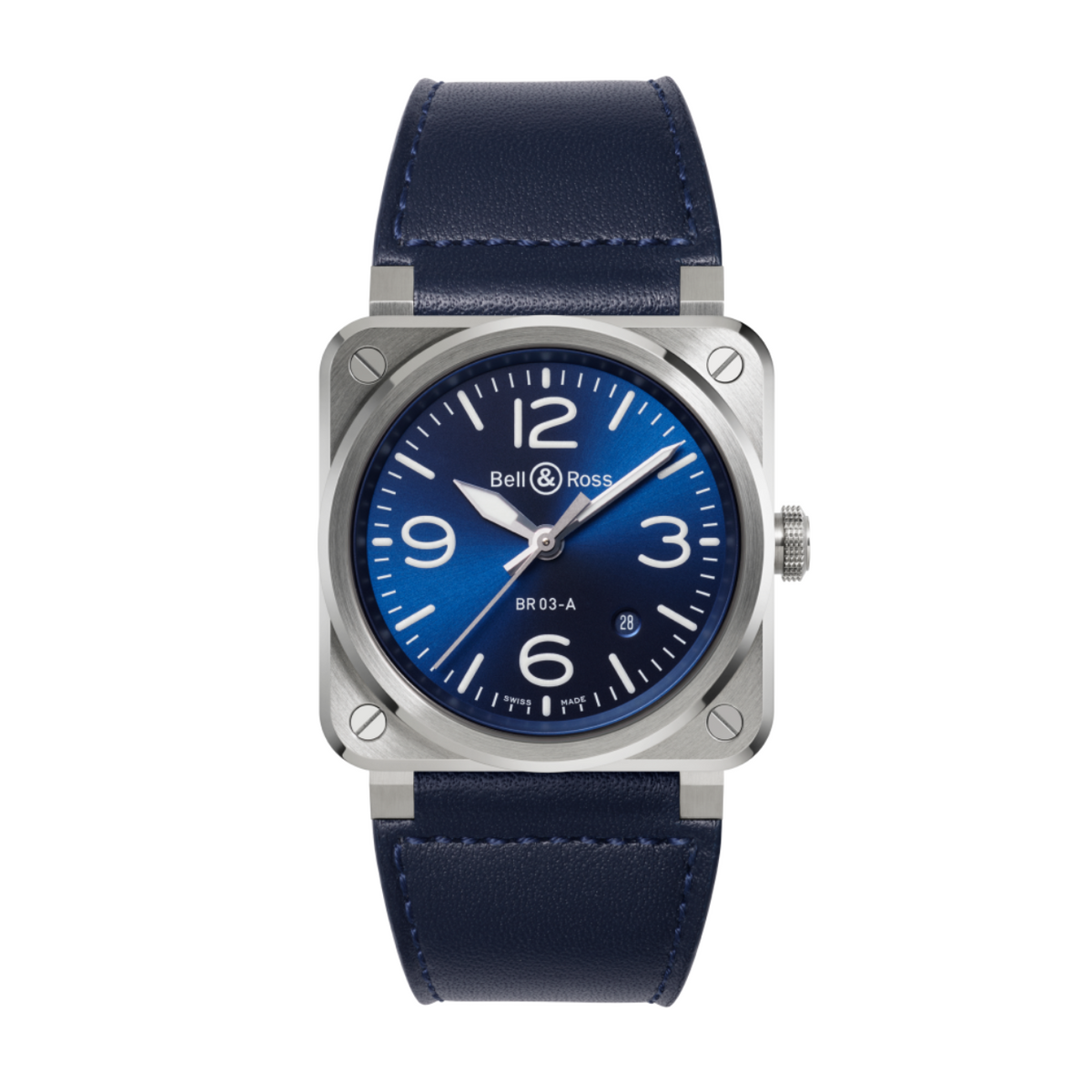 Bell & Ross New Watches - INSTRUMENTS - NEW BR 03 BLUE STEEL | Manfredi Jewels